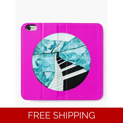 Le Studio Iphone Wallet Piano Window Logo Full